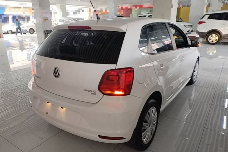 Used Volkswagen Polo 2018 1.5L Automatic Enjoyment Model Rear Right 45 Deg