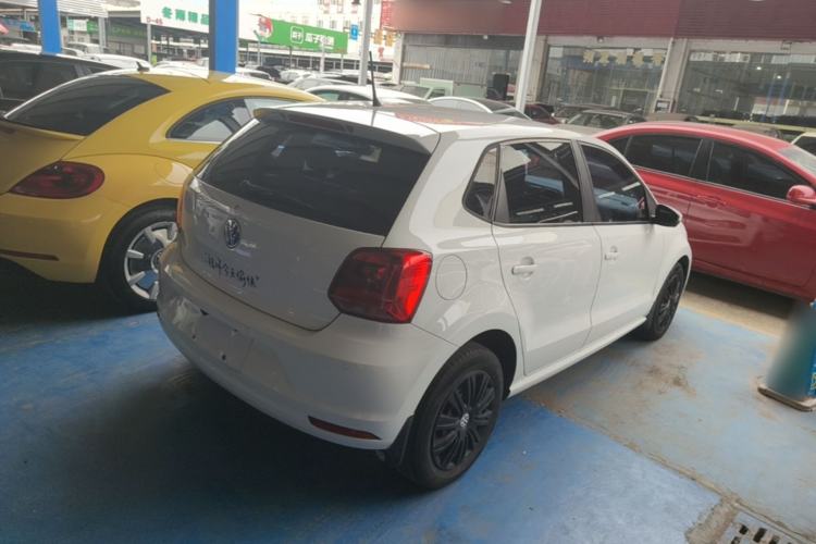 Used Volkswagen Polo 2018 1.5L Automatic Enjoyment Model Rear Right 45 Deg