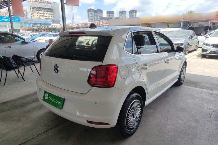 Used Volkswagen Polo 2018 1.5L Automatic Enjoyment Model Rear Right 45 Deg