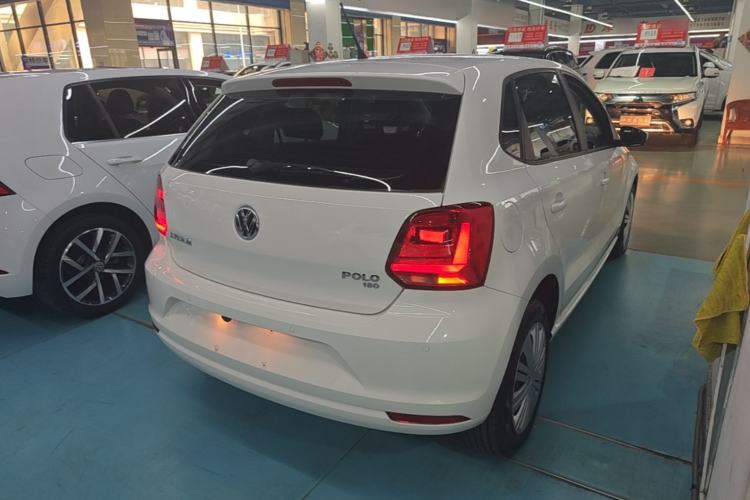 Used Volkswagen Polo 2018 1.5L Automatic Enjoyment Model Rear Right 45 Deg