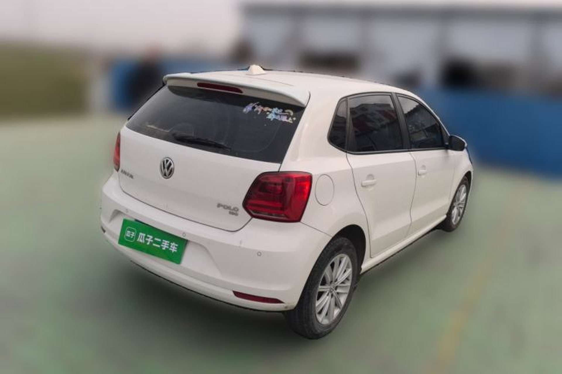 Used Volkswagen Polo 2018 1.5L Automatic Enjoyment Model Rear Right 45 Deg