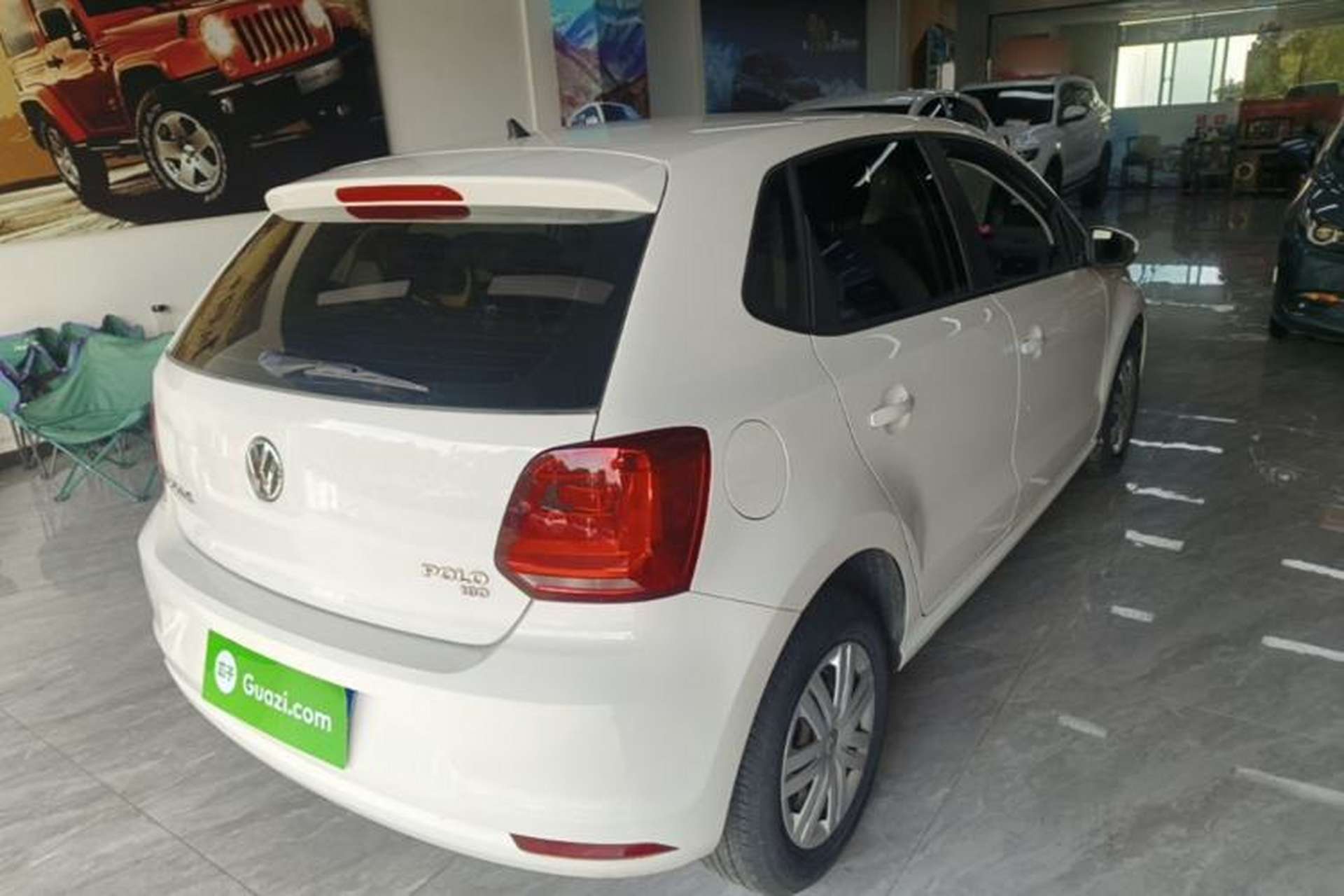 Used Volkswagen Polo 2018 1.5L Automatic Advanced Driving Model Rear Right 45 Deg