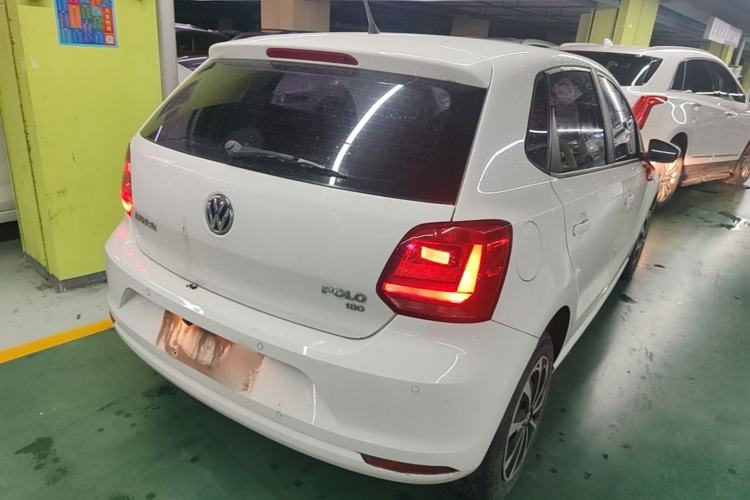 Used Volkswagen Polo 2018 1.5L Automatic Enjoyment Model Rear Right 45 Deg