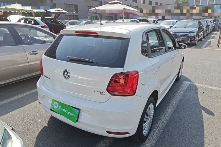 Used Volkswagen Polo 2018 1.5L Automatic Enjoyment Model Rear Right 45 Deg