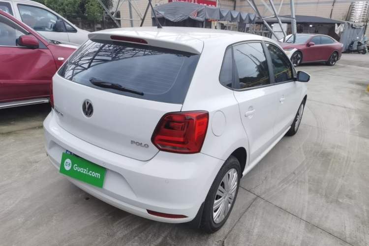 Used Volkswagen Polo 2018 1.5L Automatic Enjoyment Model Rear Right 45 Deg