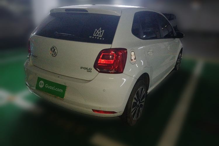 Used Volkswagen Polo 2018 1.5L Automatic Enjoyment Model Rear Right 45 Deg