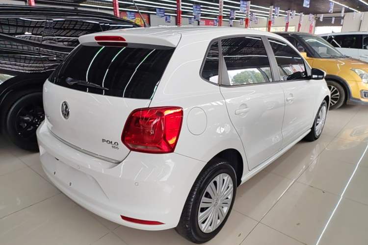 Used Volkswagen Polo 2018 1.5L Automatic Enjoyment Model Rear Right 45 Deg