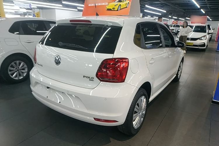 Used Volkswagen Polo 2018 1.5L Automatic Enjoyment Model Rear Right 45 Deg