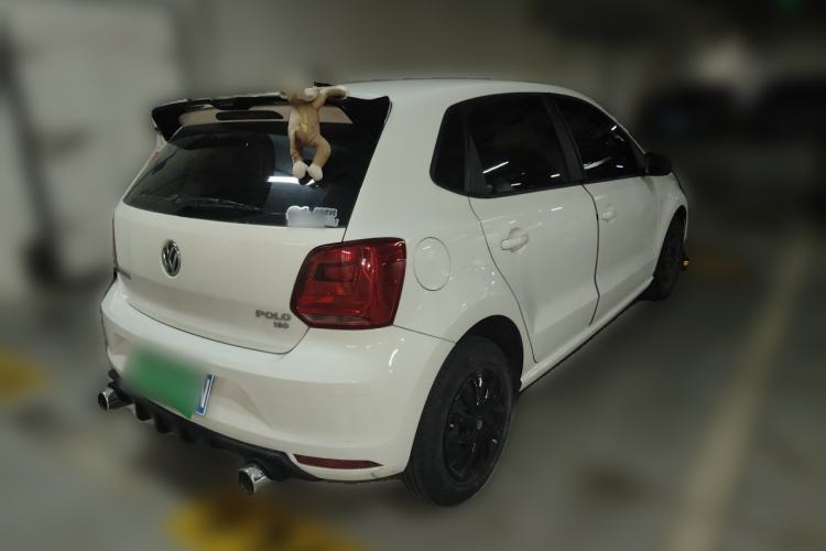 Used Volkswagen Polo 2018 1.5L Automatic Advanced Driving Model Rear Right 45 Deg