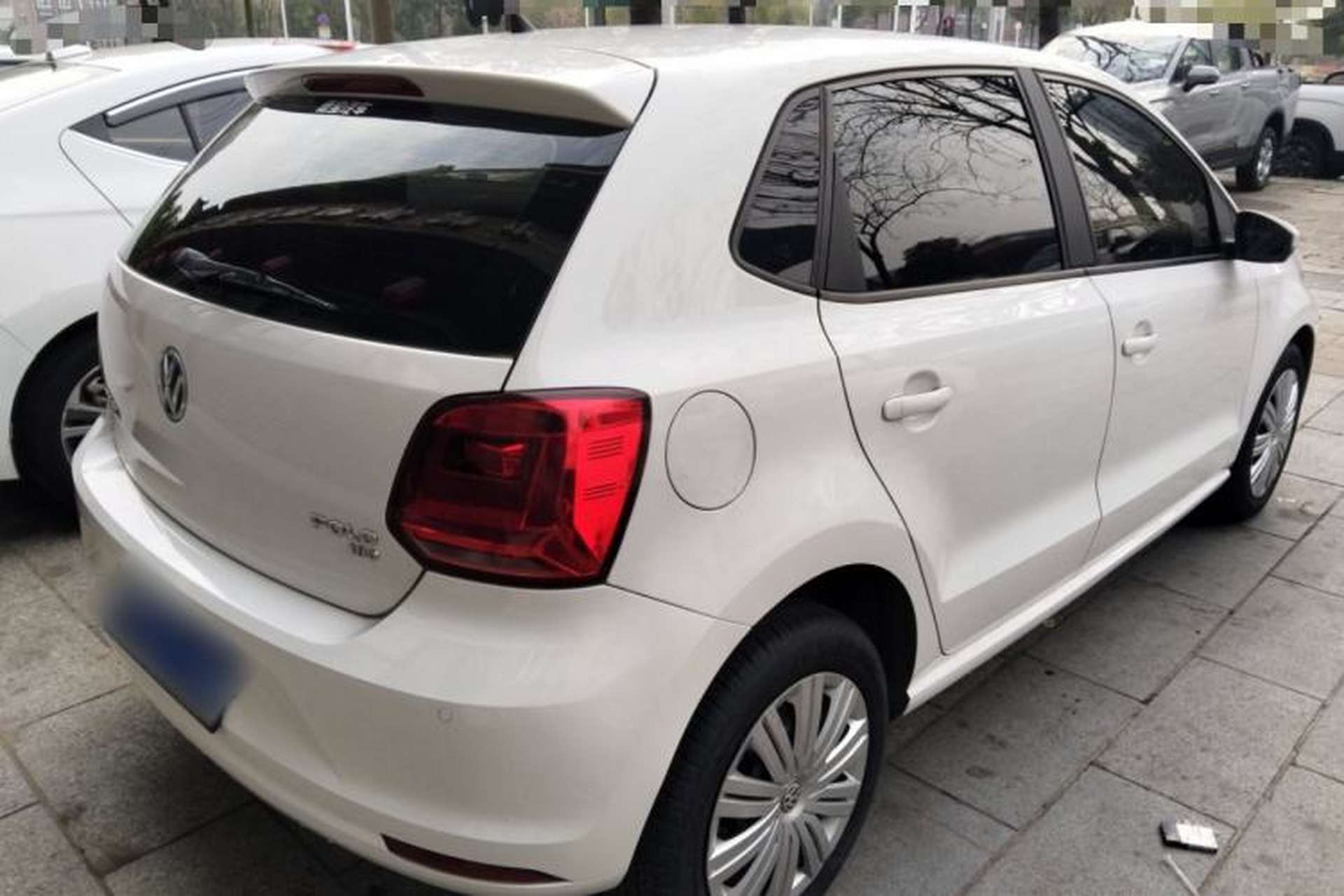 Used Volkswagen Polo 2018 1.5L Automatic Enjoyment Model Rear Right 45 Deg