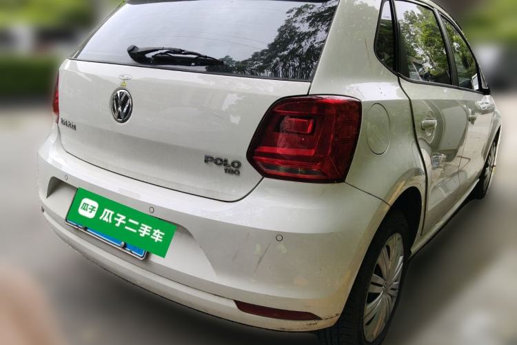 Used Volkswagen Polo 2018 1.5L Automatic Enjoyment Model Rear Right 45 Deg