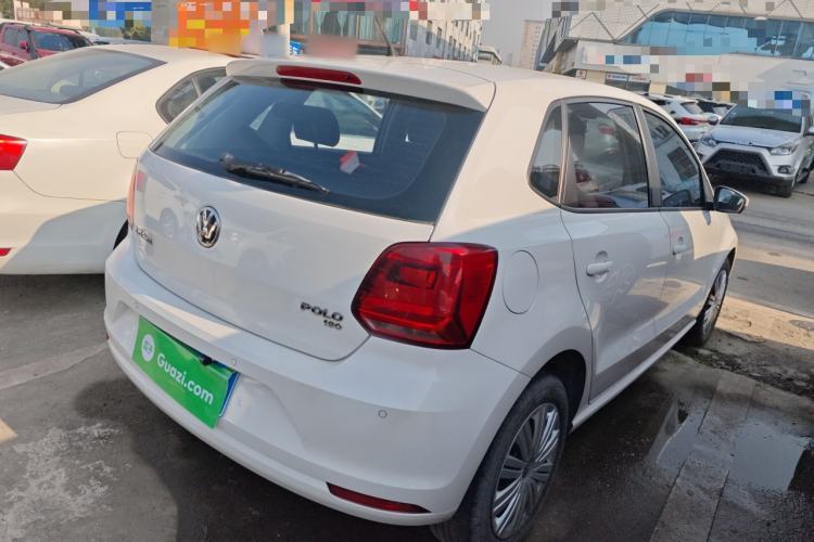 Used Volkswagen Polo 2018 1.5L Automatic Enjoyment Model Rear Right 45 Deg