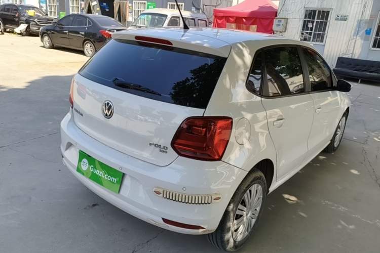Used Volkswagen Polo 2018 1.5L Automatic Enjoyment Model Rear Right 45 Deg