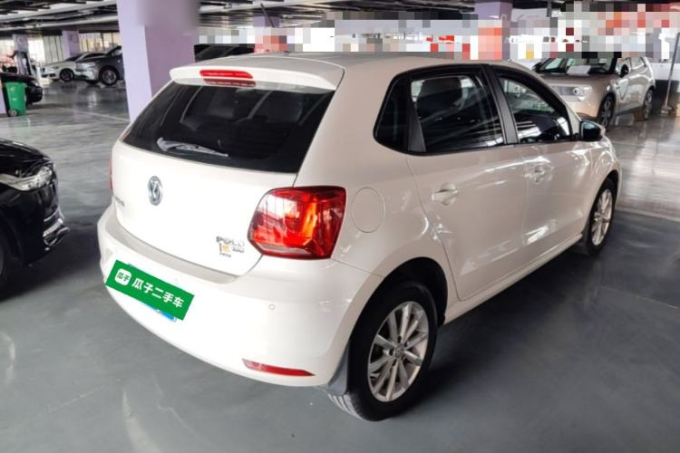 Used Volkswagen Polo 2018 1.5L Automatic Enjoyment Model Rear Right 45 Deg