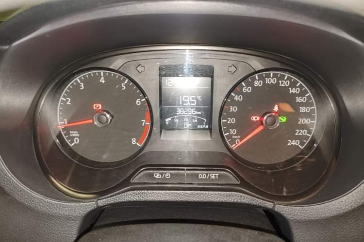 Used Volkswagen Polo 2018 1.5L Automatic Advanced Driving Model Odometer Close Up