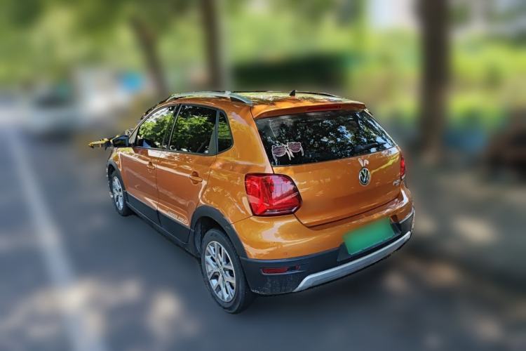 Used Volkswagen Polo 2018 1.5L Cross Polo Automatic Rear Left 45 Deg