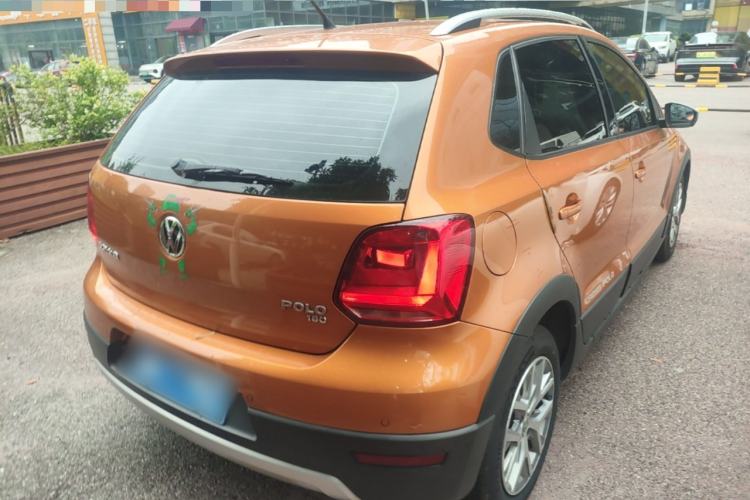 Used Volkswagen Polo 2018 1.5L Cross Polo Automatic Rear Right 45 Deg
