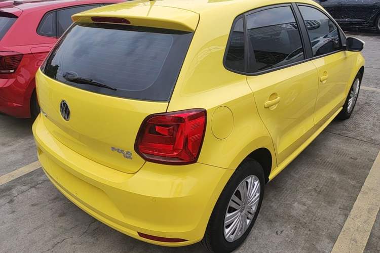 Used Volkswagen Polo 2018 1.5L Automatic Enjoyment Model Rear Right 45 Deg