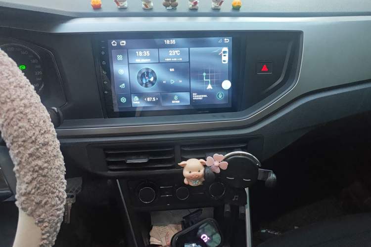 Used Volkswagen Polo 2019 Plus 1.5L Automatic Panoramic Enjoyment Edition Audio And AC Panel