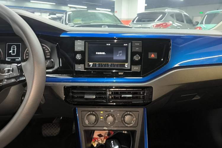 Used Volkswagen Polo 2019 Plus 1.5L Automatic Colorful Technology Edition Audio And AC Panel