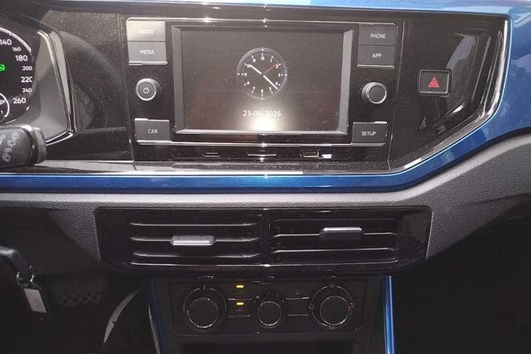 Used Volkswagen Polo 2019 Plus 1.5L Automatic Colorful Technology Edition Audio And AC Panel