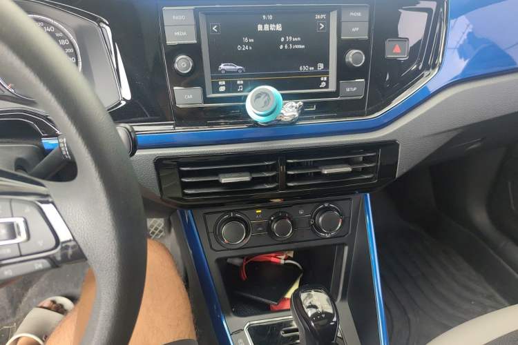 Used Volkswagen Polo 2019 Plus 1.5L Automatic Colorful Technology Edition Audio And AC Panel