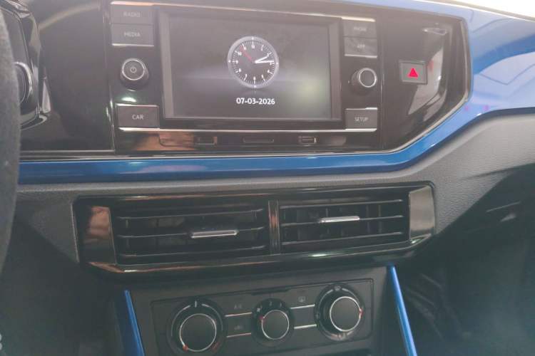 Used Volkswagen Polo 2019 Plus 1.5L Automatic Colorful Technology Edition Audio And AC Panel