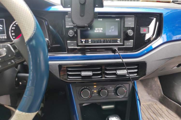 Used Volkswagen Polo 2019 Plus 1.5L Automatic Colorful Technology Edition Audio And AC Panel