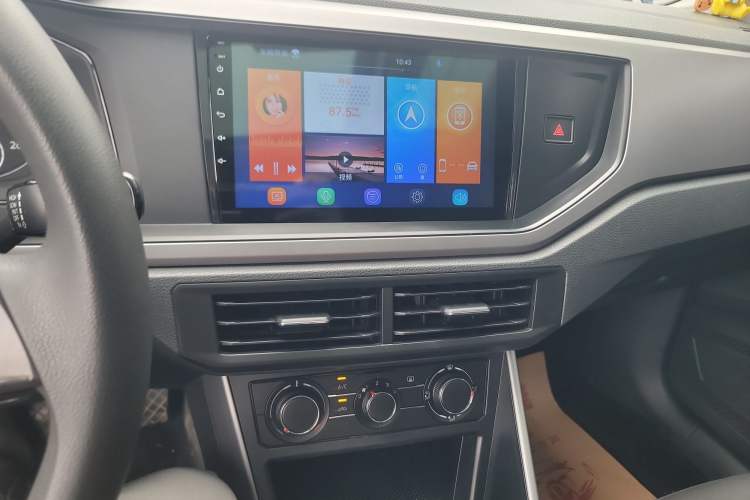 Used Volkswagen Polo 2019 Plus 1.5L Automatic Panoramic Enjoyment Edition Audio And AC Panel