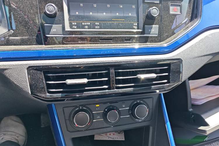 Used Volkswagen Polo 2019 Plus 1.5L Automatic Colorful Technology Edition Audio And AC Panel
