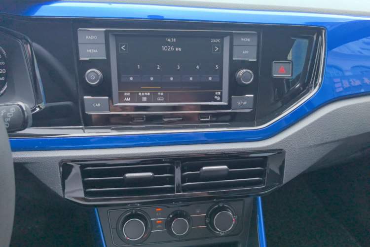 Used Volkswagen Polo 2019 Plus 1.5L Automatic Colorful Technology Edition Audio And AC Panel