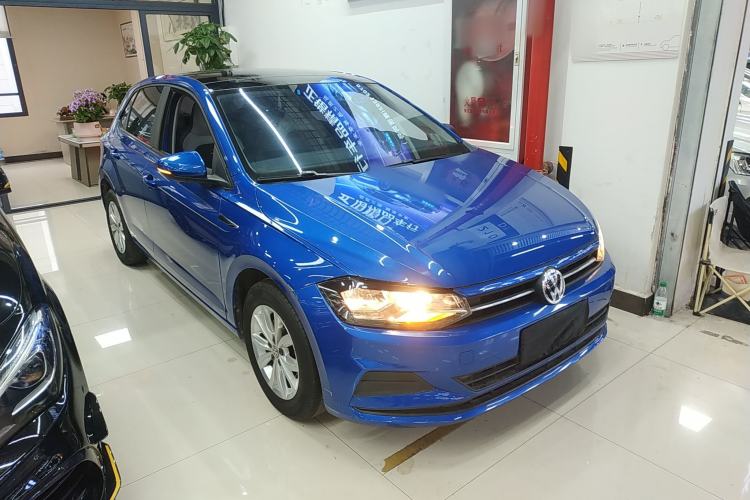 Used Volkswagen Polo 2019 Plus 1.5L Automatic Colorful Technology Edition Front Right 45 Deg