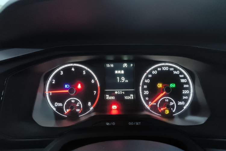Used Volkswagen Polo 2019 Plus 1.5L Automatic Panoramic Enjoyment Edition Instrument Cluster