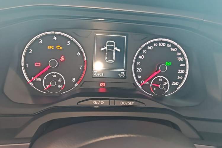 Used Volkswagen Polo 2019 Plus 1.5L Automatic Panoramic Enjoyment Edition Instrument Cluster