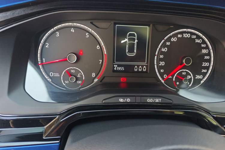 Used Volkswagen Polo 2019 Plus 1.5L Automatic Colorful Technology Edition Odometer Close Up