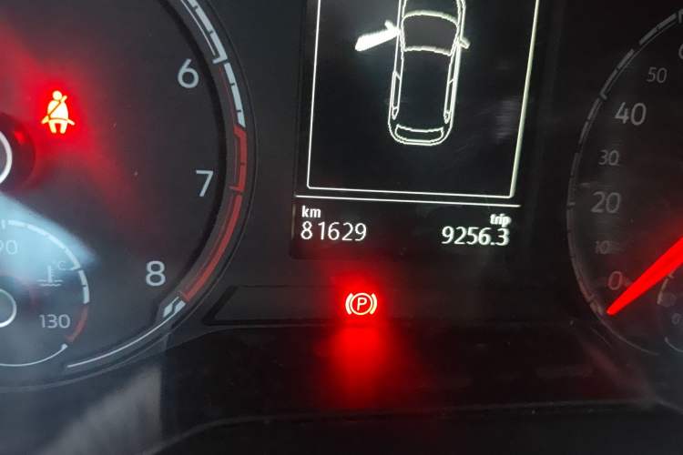 Used Volkswagen Polo 2019 Plus 1.5L Automatic Panoramic Enjoyment Edition Odometer Close Up