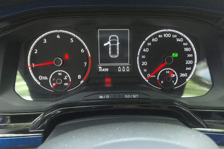 Used Volkswagen Polo 2019 Plus 1.5L Automatic Colorful Technology Edition Odometer Close Up