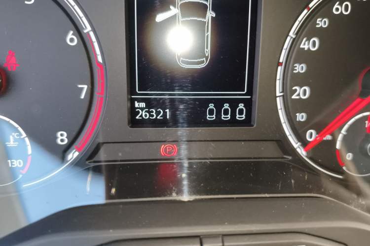 Used Volkswagen Polo 2019 Plus 1.5L Automatic Panoramic Enjoyment Edition Odometer Close Up