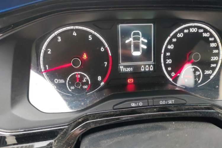Used Volkswagen Polo 2019 Plus 1.5L Automatic Colorful Technology Edition Odometer Close Up