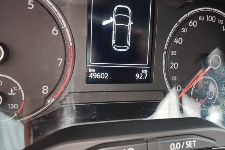 Used Volkswagen Polo 2019 Plus 1.5L Automatic Colorful Technology Edition Odometer Close Up