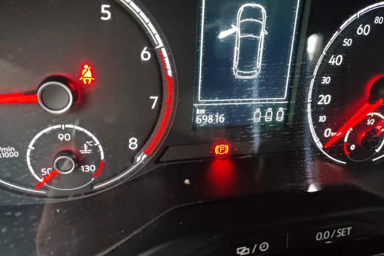 Used Volkswagen Polo 2019 Plus 1.5L Automatic Colorful Technology Edition Odometer Close Up