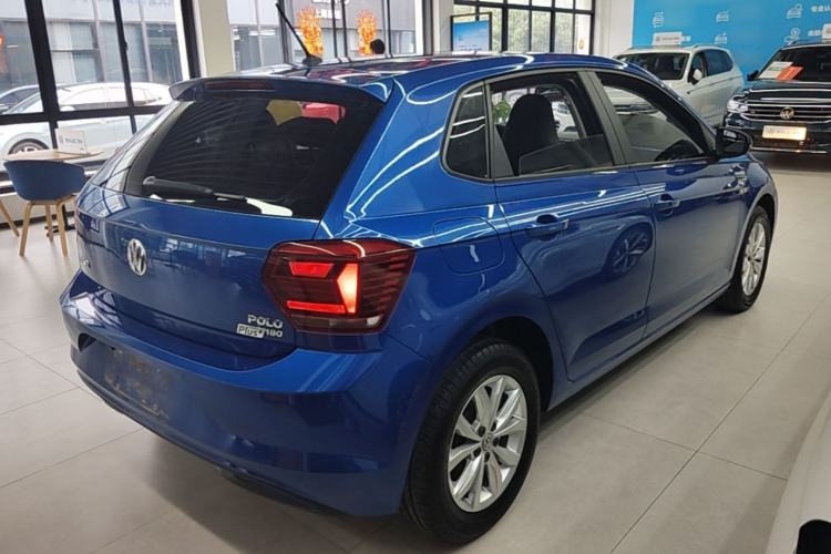 Used Volkswagen Polo 2019 Plus 1.5L Automatic Colorful Technology Edition Rear Right 45 Deg
