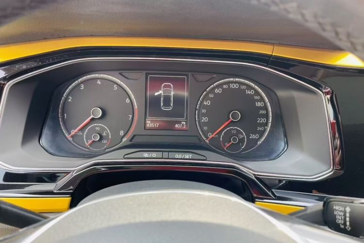 Used Volkswagen Polo 2019 Plus 1.5L Automatic Beats Trendy Cool Edition Odometer Close Up