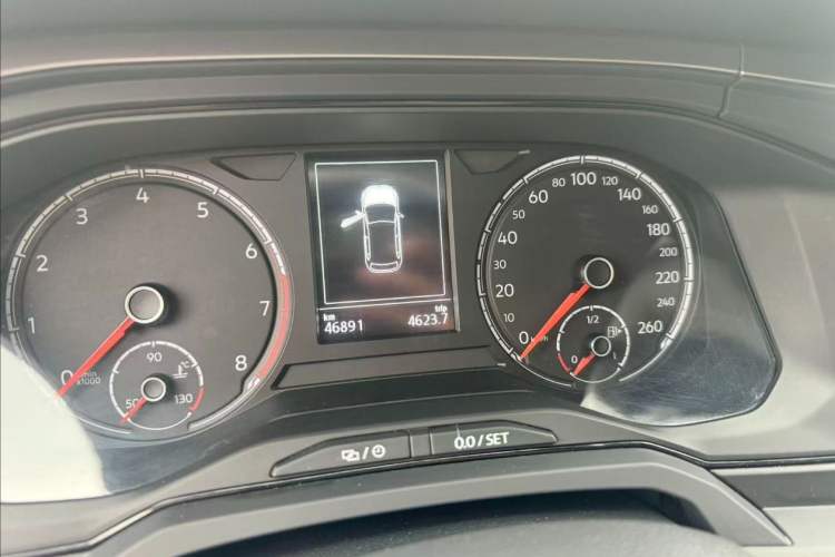 Used Volkswagen Polo 2019 Plus 1.5L Automatic Panoramic Enjoyment Edition Odometer Close Up