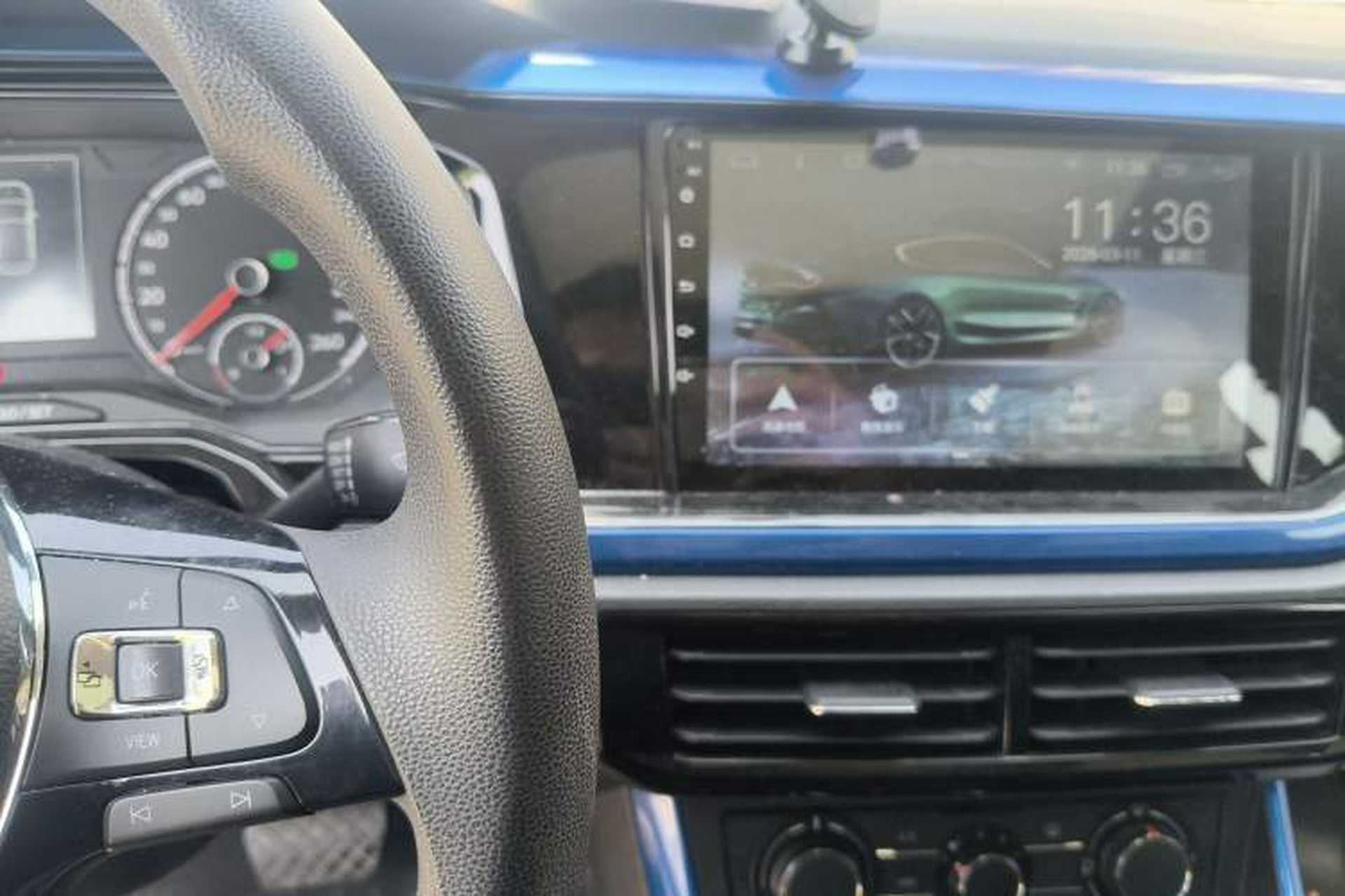 Used Volkswagen Polo 2019 Plus 1.5L Automatic Colorful Technology Edition Audio And AC Panel