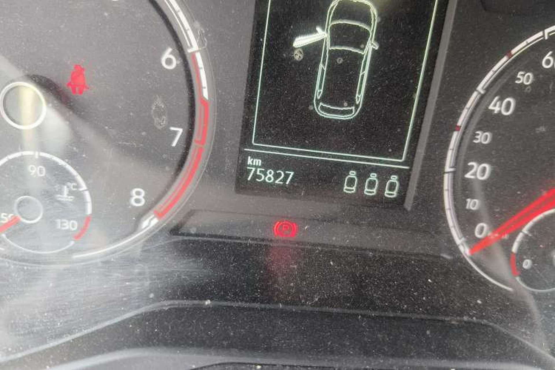 Used Volkswagen Polo 2019 Plus 1.5L Automatic Colorful Technology Edition Odometer Close Up