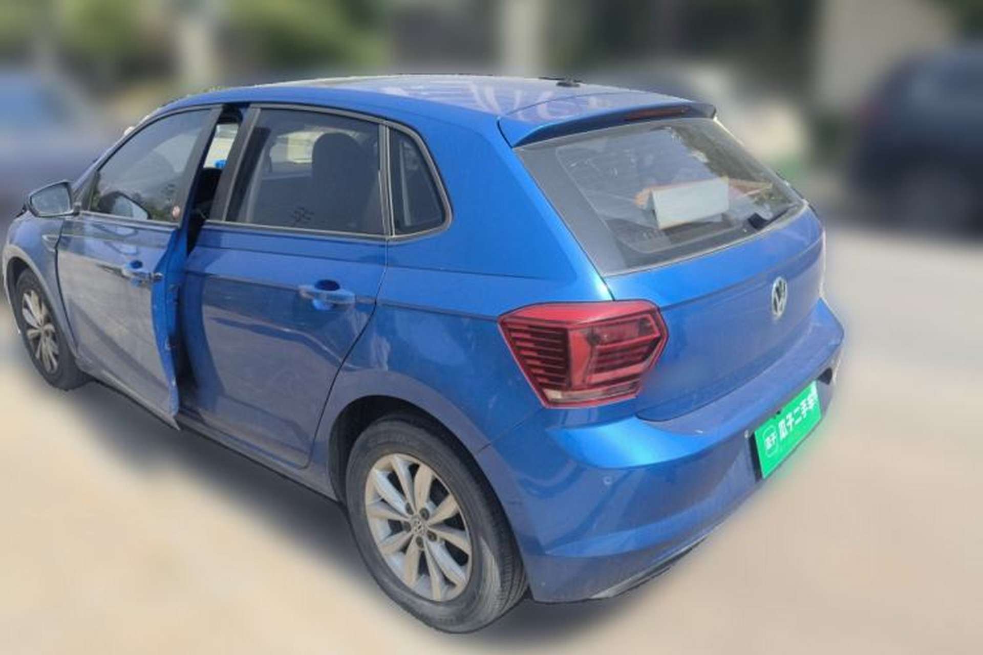 Used Volkswagen Polo 2019 Plus 1.5L Automatic Colorful Technology Edition Rear Left 45 Deg