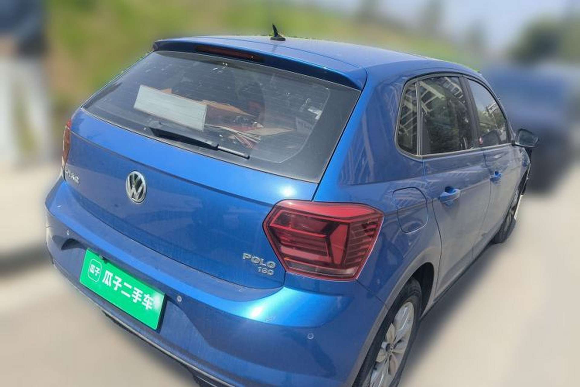 Used Volkswagen Polo 2019 Plus 1.5L Automatic Colorful Technology Edition Rear Right 45 Deg