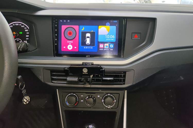 Used Volkswagen Polo 2019 Plus 1.5L Automatic Panoramic Enjoyment Edition Audio And AC Panel