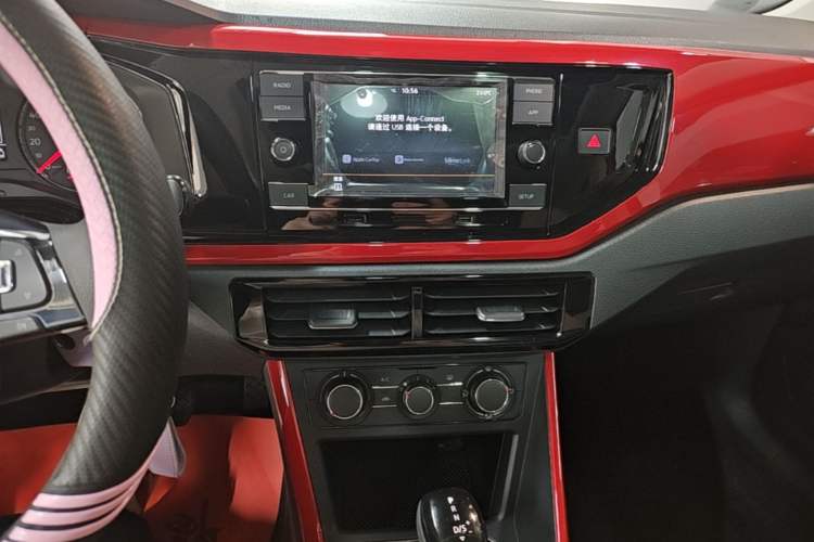 Used Volkswagen Polo 2019 Plus 1.5L Automatic Colorful Technology Edition Audio And AC Panel